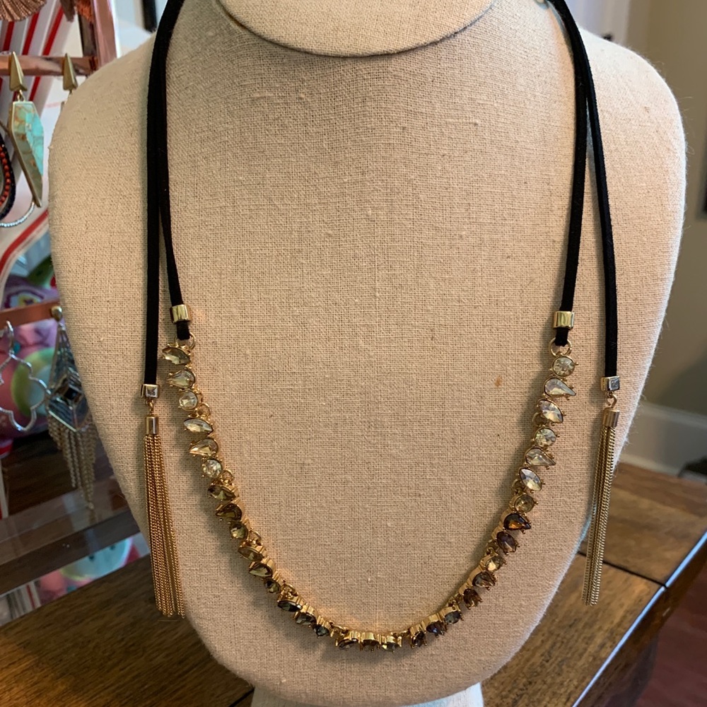 Eliza Fringe Necklace.